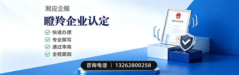 临汾瞪羚企业认定申报服务